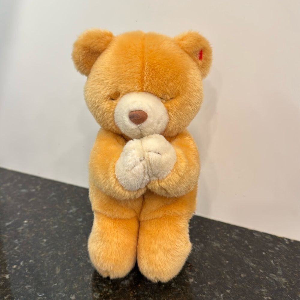 Ty Beanie Buddy HOPE the kneeling Praying Bear 1999. Retired. No tag